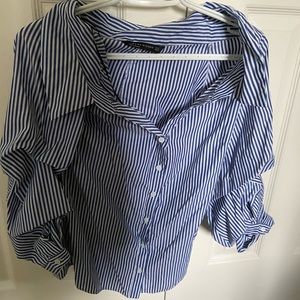 Zara stripe shirt